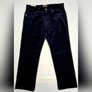 Kirkland Corduroy Pants Steel Blue Standard Fit Reg Rise Straight Rise 36x30